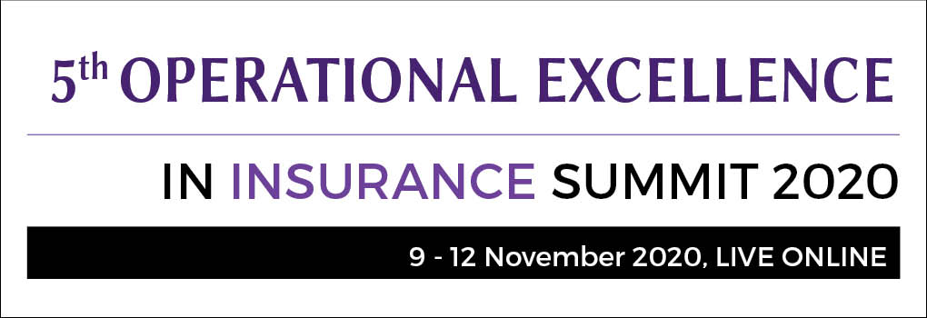 5th Operational Excellence in Insurance Summit LIVE ONLINE 2020
